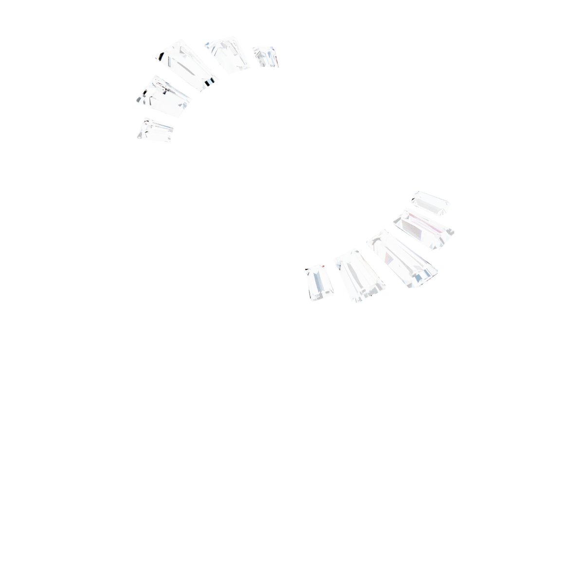 1/4 CTW Natural Diamond Ring Guard – 14K White Gold