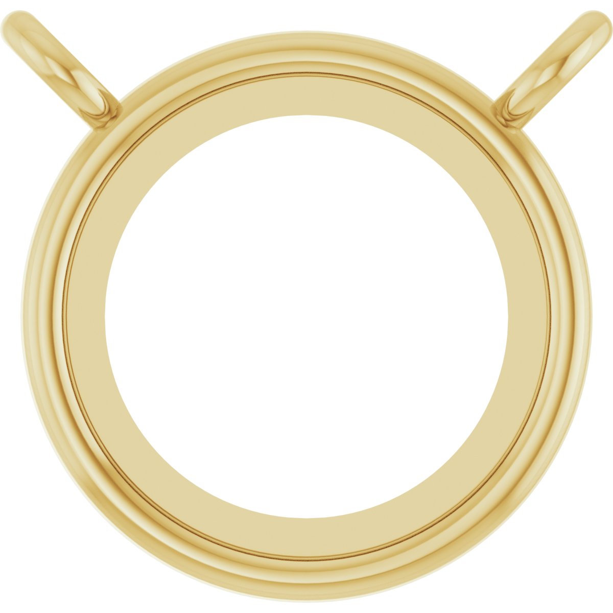Bezel-Set Cabochon Necklace Center