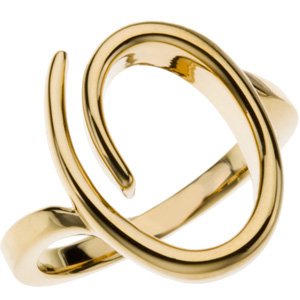 14K Yellow Freeform Ring