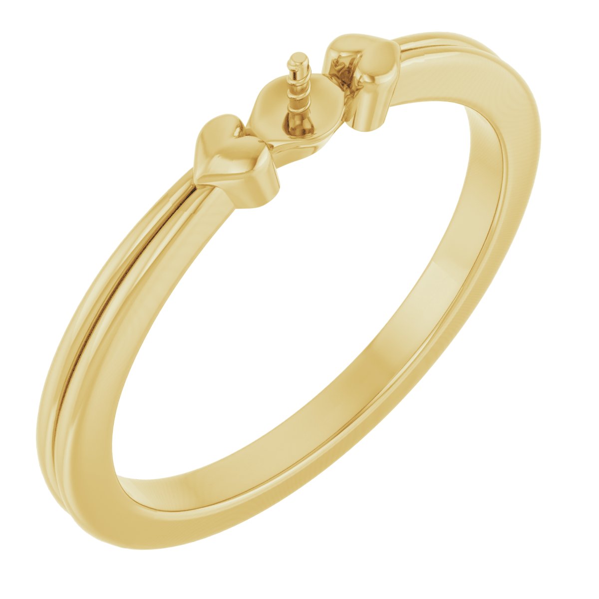 Heart Pearl Ring