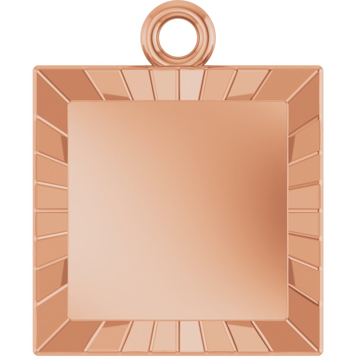 Engravable Sunburst Dangle
