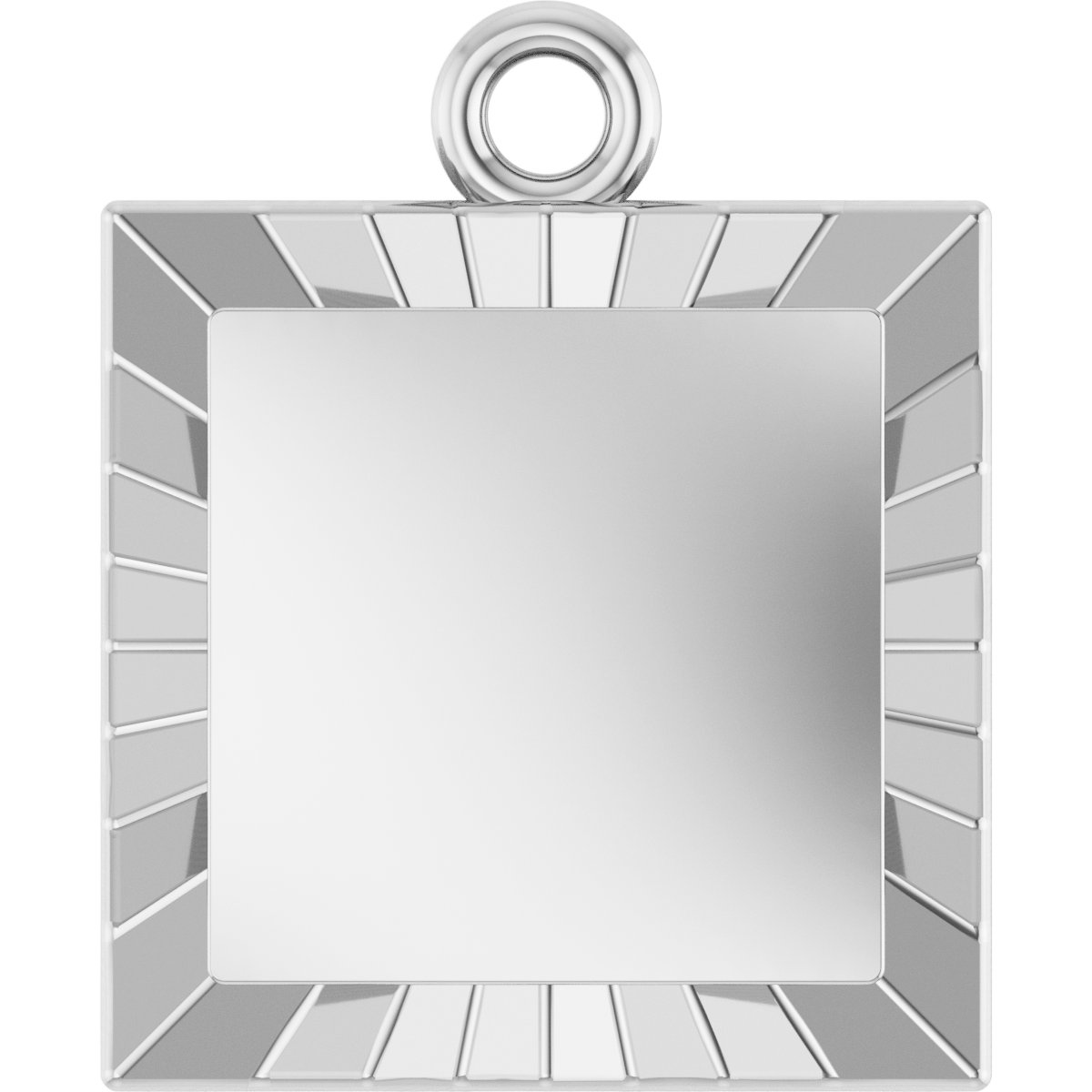 Engravable Sunburst Dangle