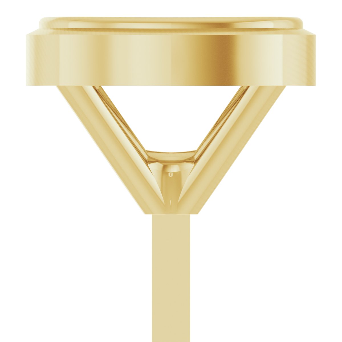 Bezel-Set Low Peg Setting