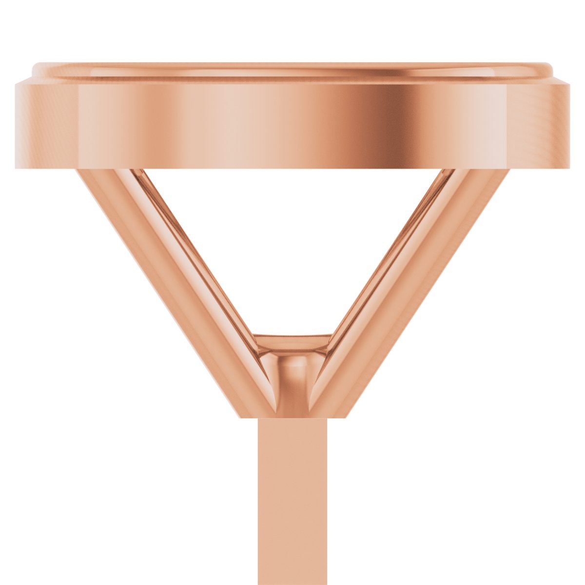 Bezel-Set Low Peg Setting