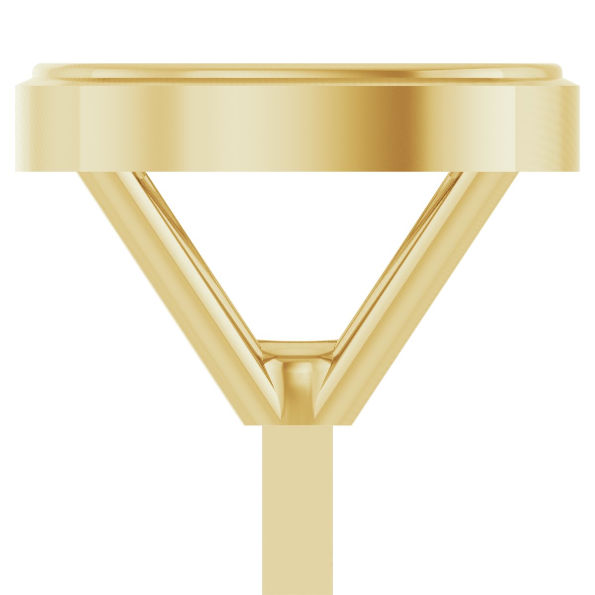 Bezel-Set Low Peg Setting