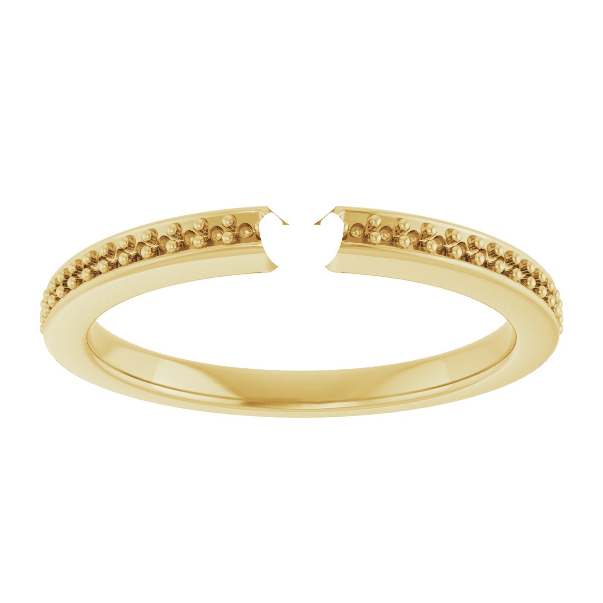 14K Yellow/White Gold 2.75 mm Round Engagement Ring Mounting
