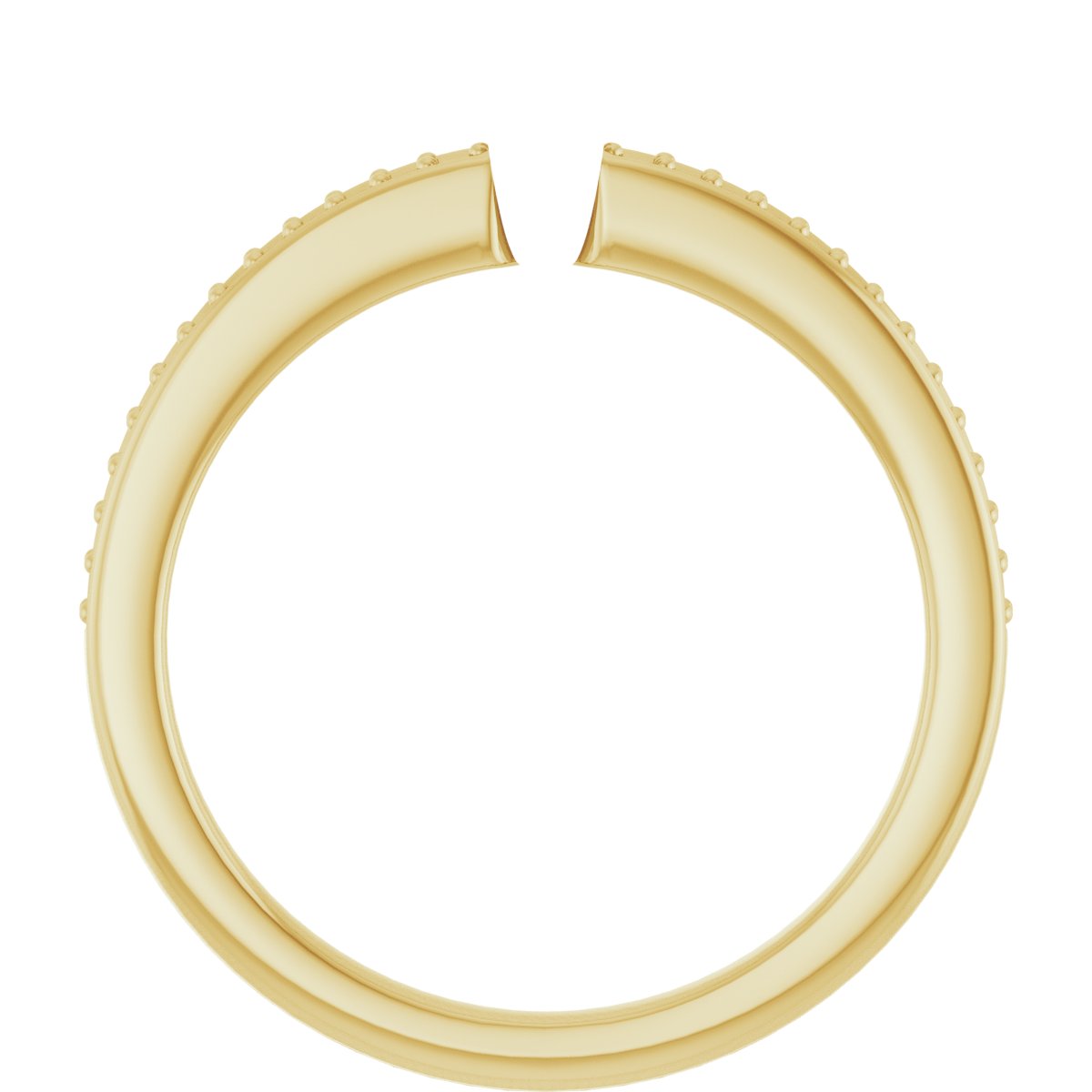 14K Yellow/White Gold 2.75 mm Round Engagement Ring Mounting