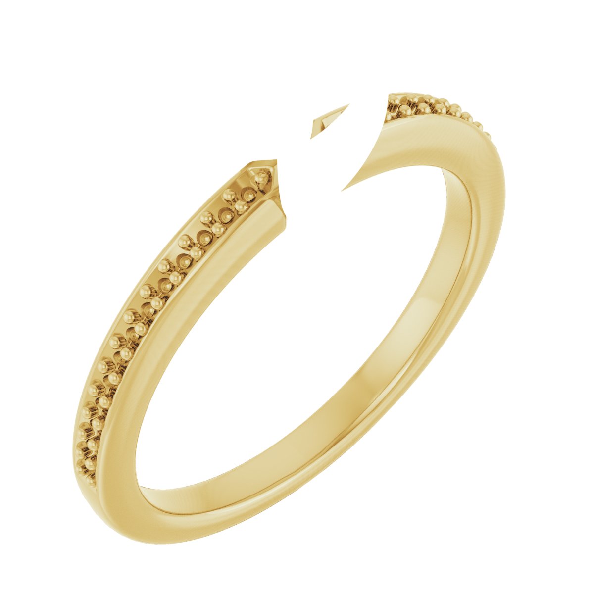 14K Yellow/White Gold 4.8 mm Round Engagement Ring Mounting