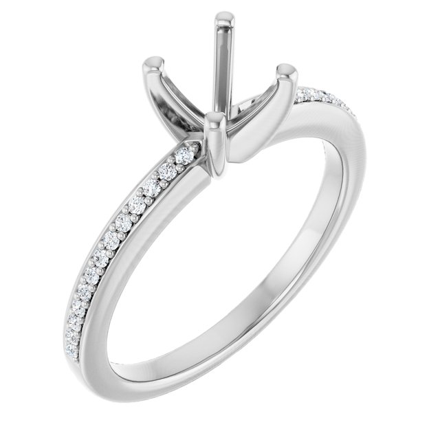 14k White Gold