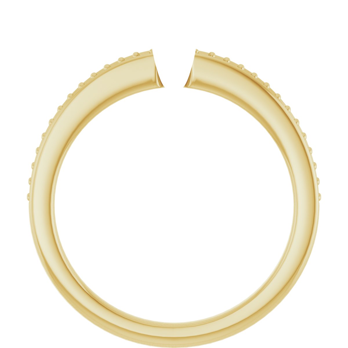 18K Yellow/White Gold 5x3 mm Pear Engagement Ring Mounting