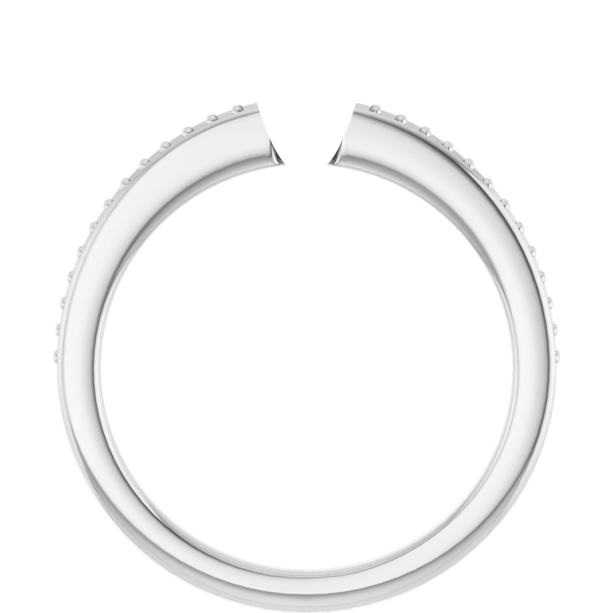 18K White/Yellow Gold 8x4 mm Marquise Engagement Ring Mounting