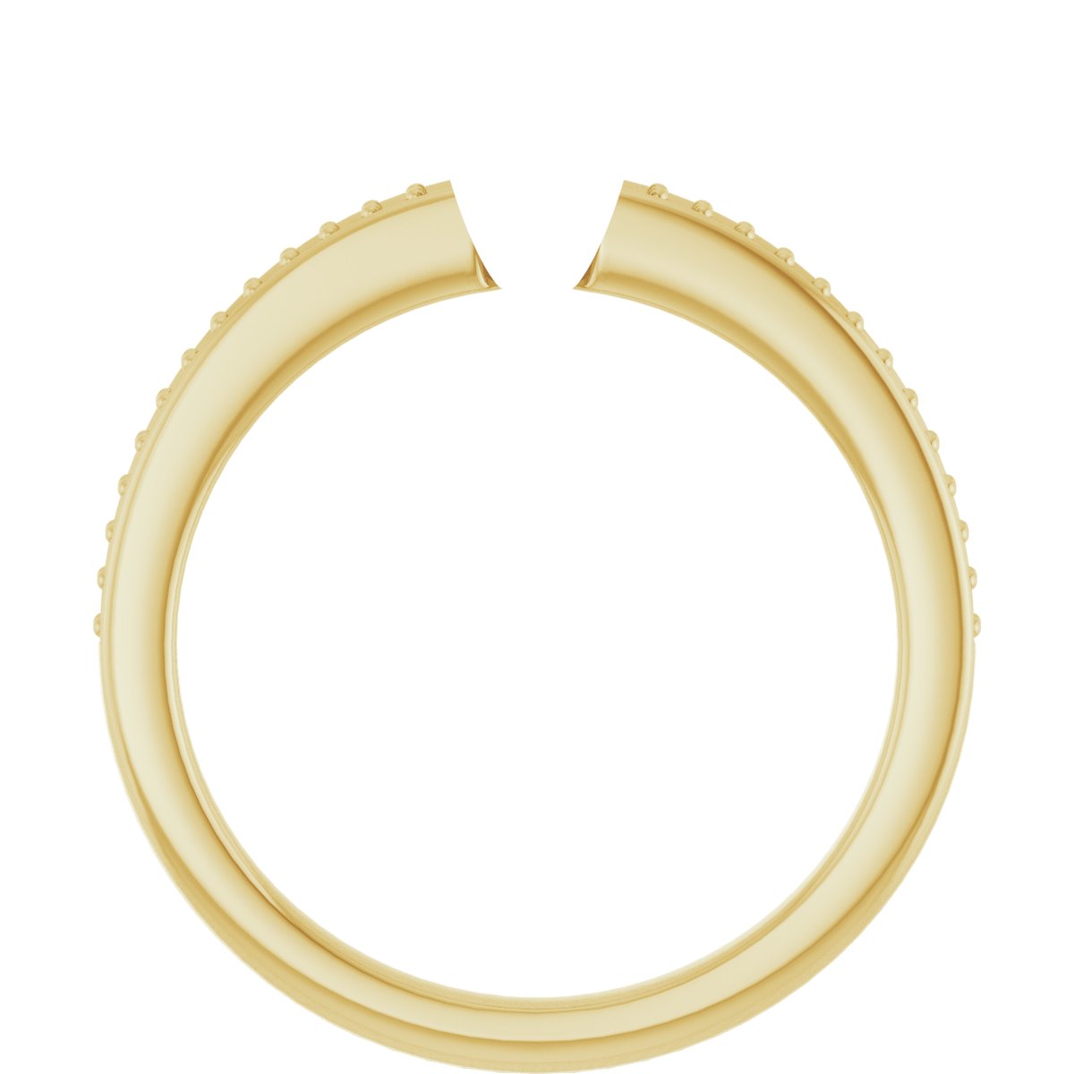 18K Yellow/White Gold 8x4 mm Marquise Engagement Ring Mounting