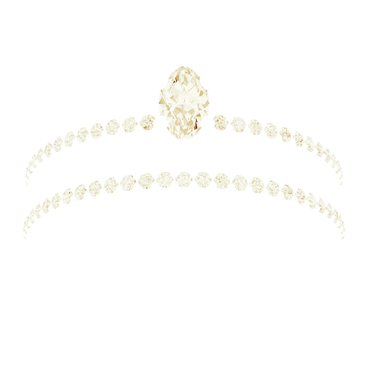 18K Yellow Gold 5x3 mm Marquise Engagement Ring Mounting fully set