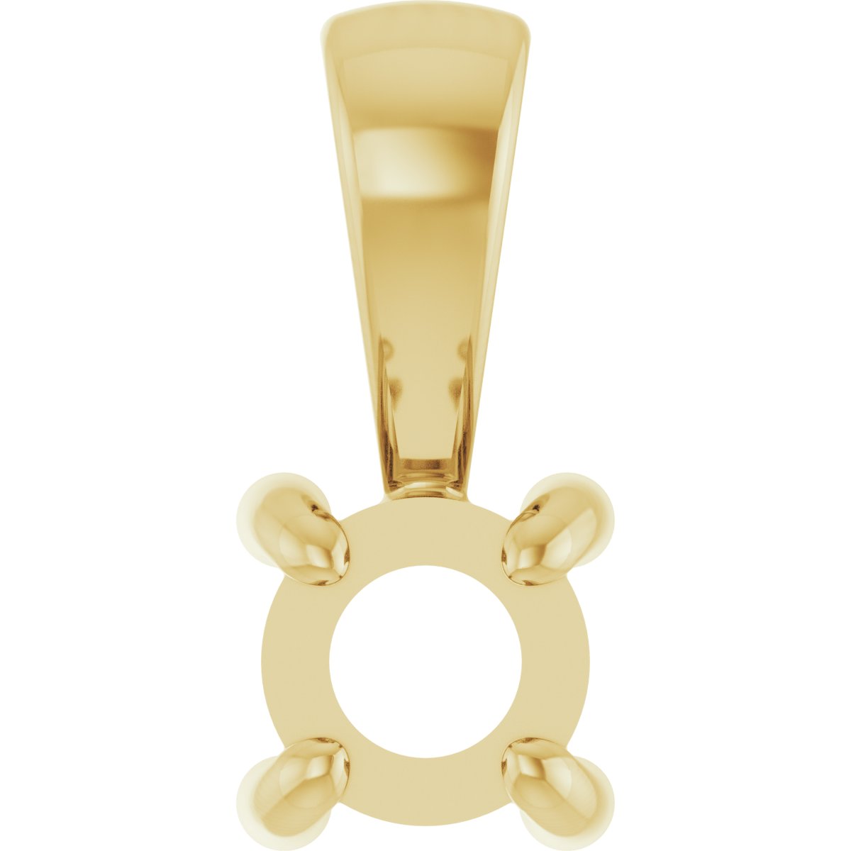 Solitaire Cabochon Pendant
