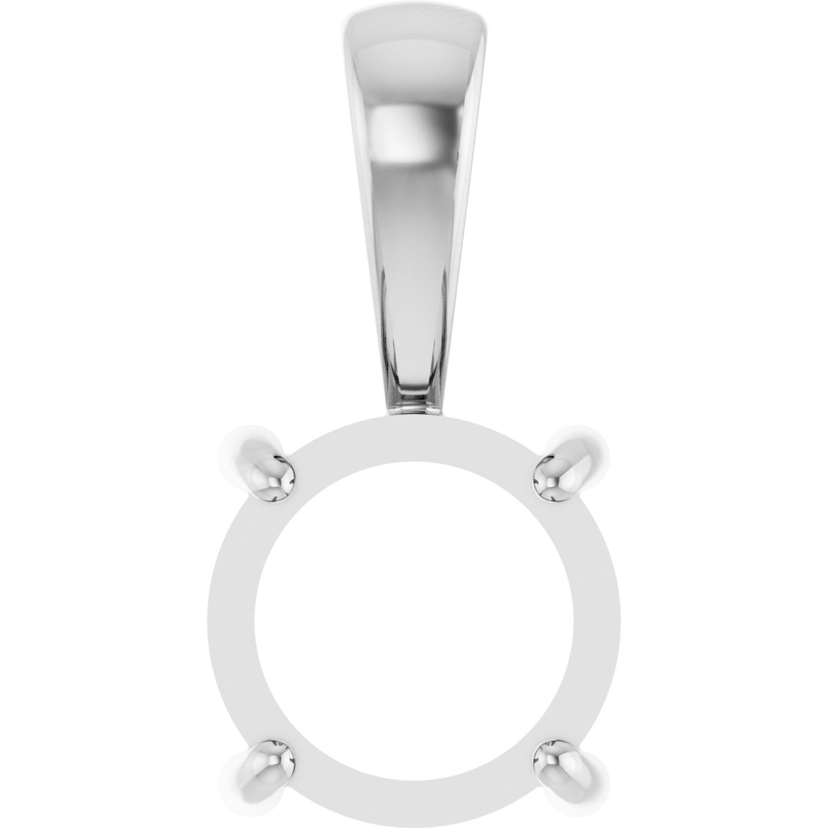 Solitaire Cabochon Pendant
