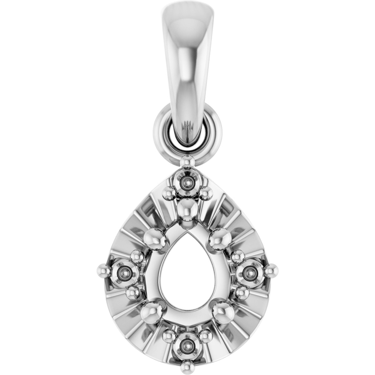 14k White Gold