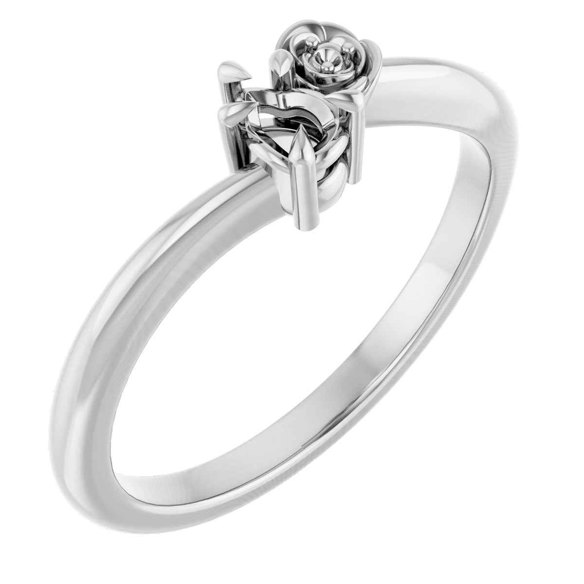 14k White Gold