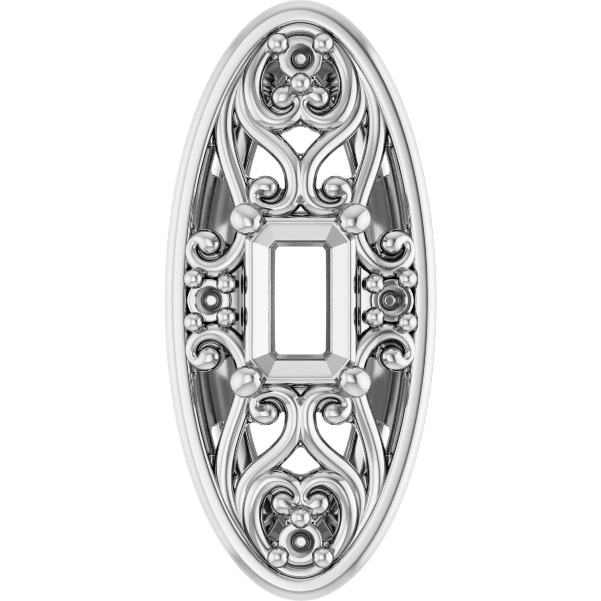 14k White Gold