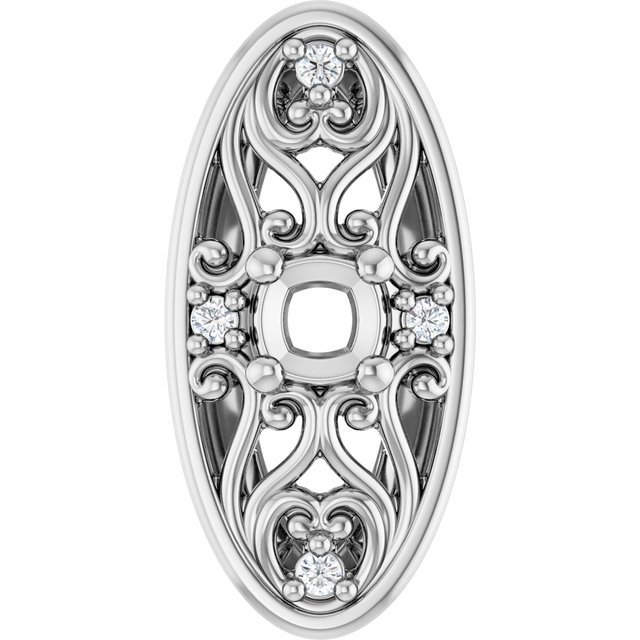 14k White Gold