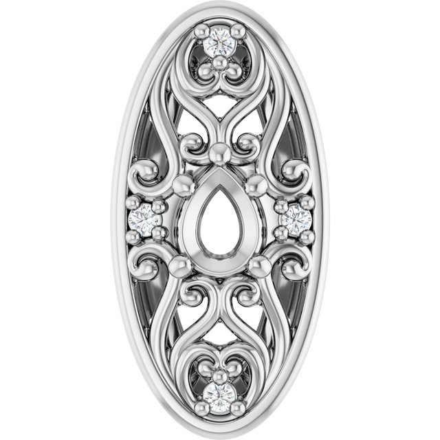 14k White Gold