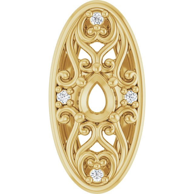 14k Yellow Gold