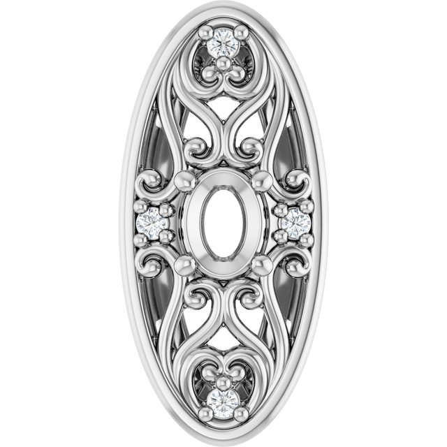 14k White Gold