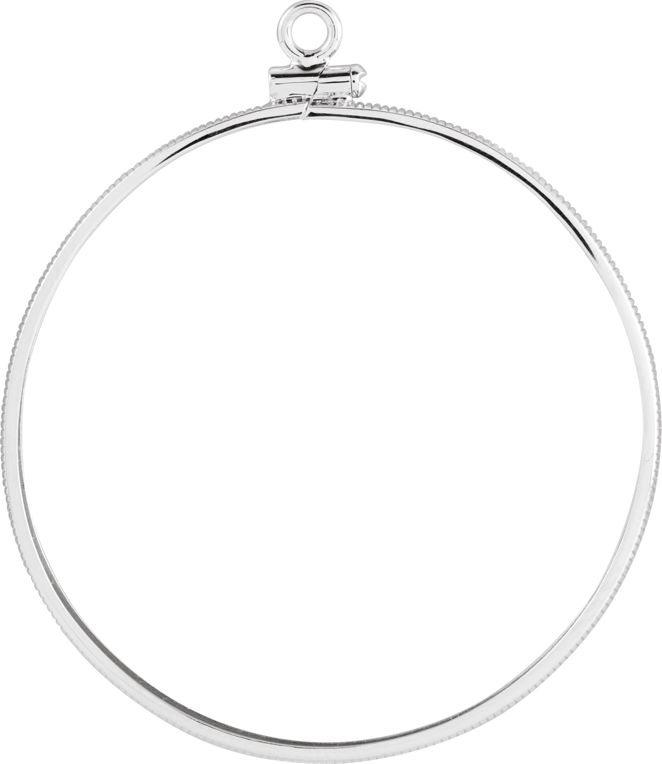 39x2.9 mm Coin Frame Dangle