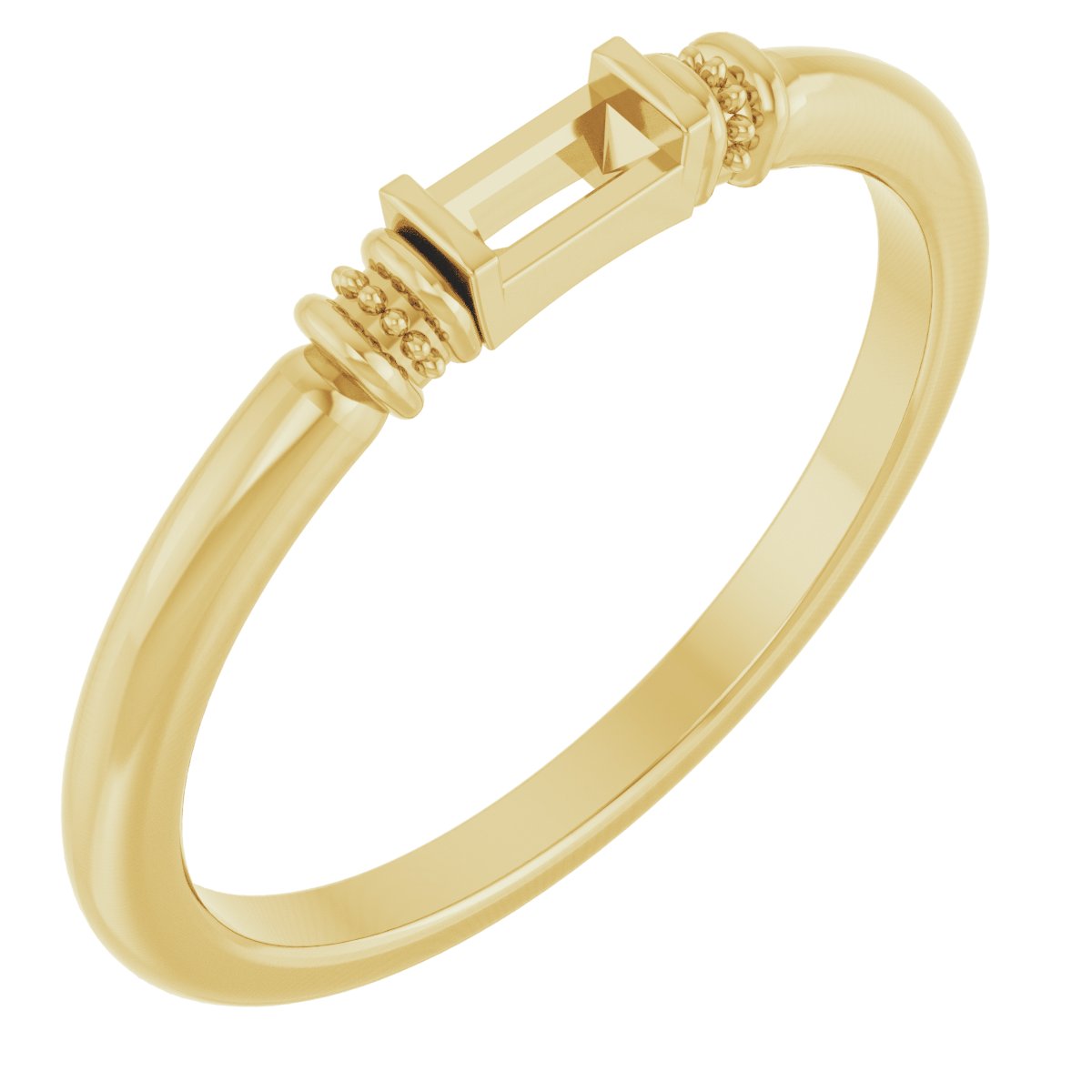 Accented Stackable Ring