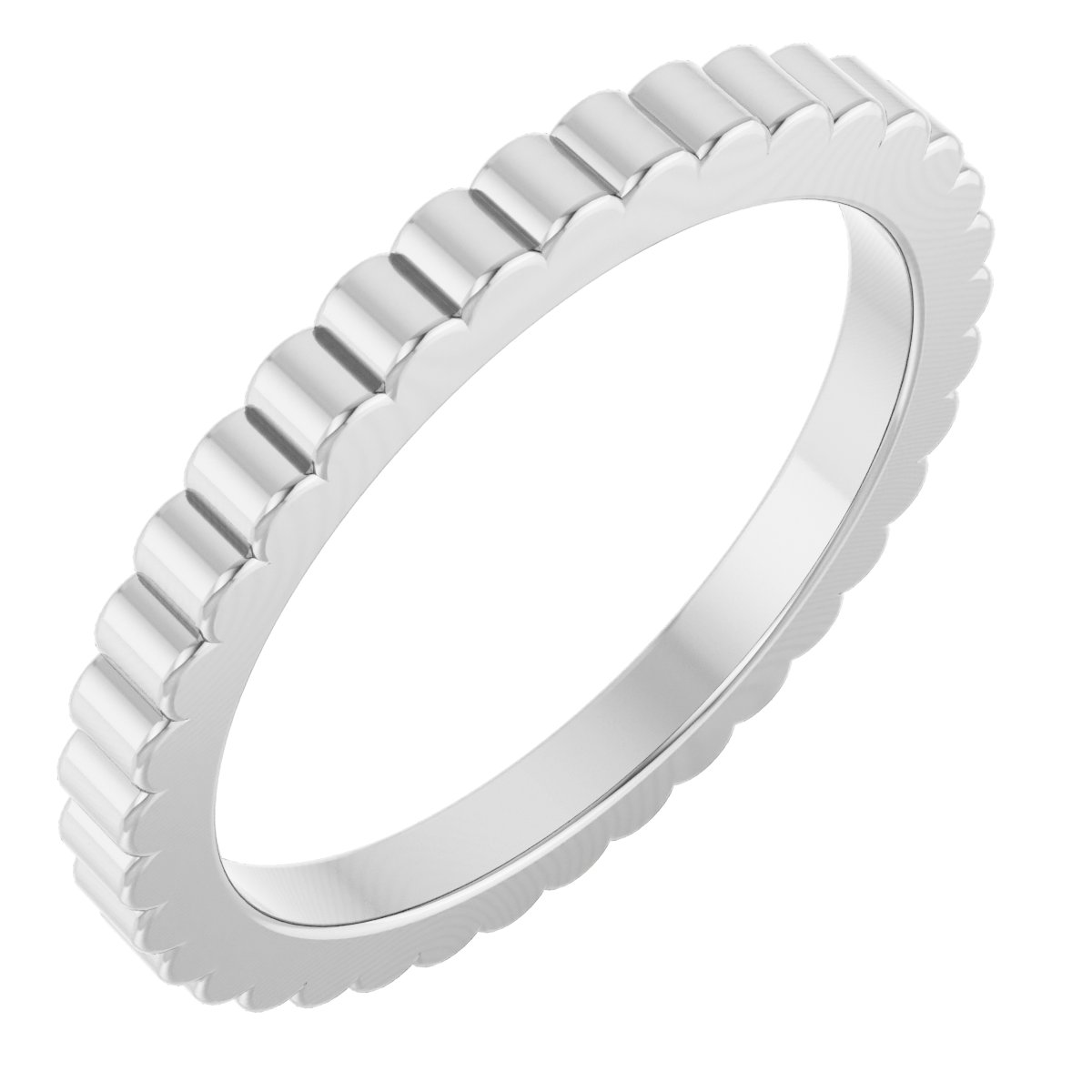 Grooved Half Round Band