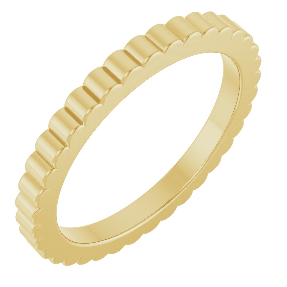 Grooved Half Round Band