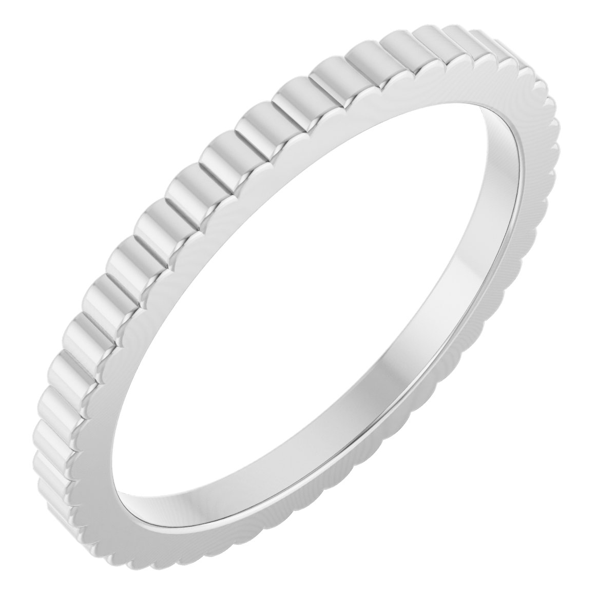 Grooved Half Round Band