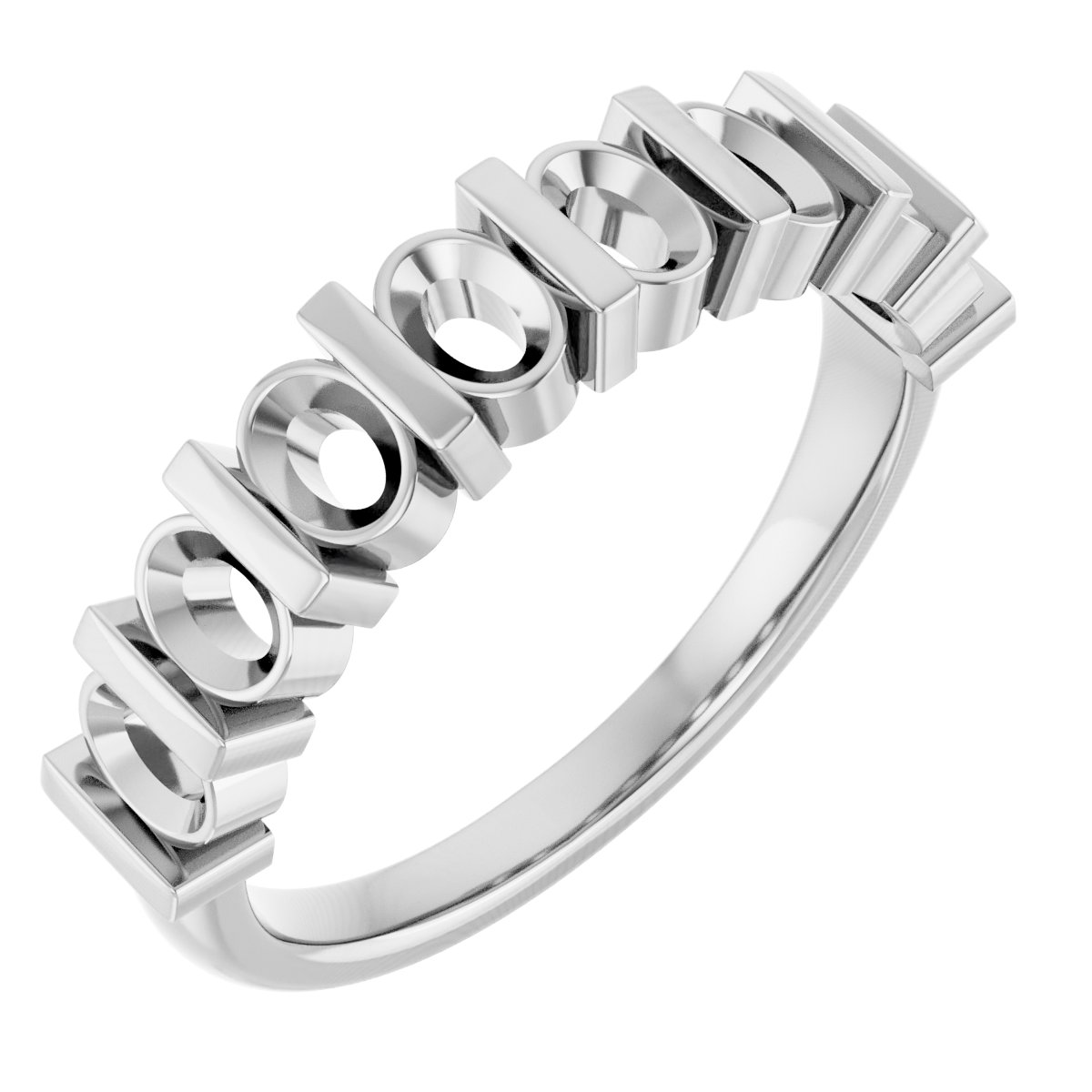 Accented Engagement Ring or Band