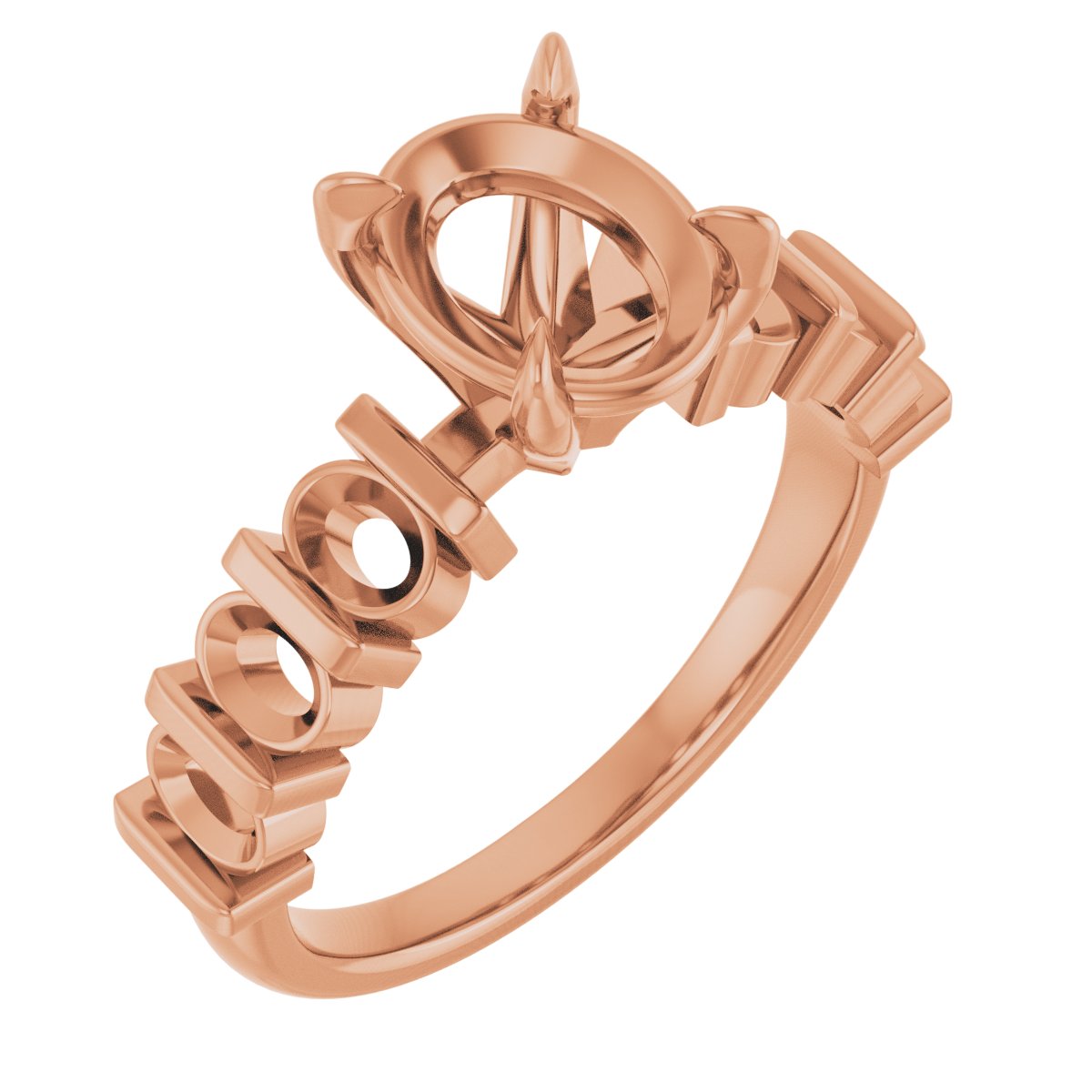 Accented Engagement Ring or Band