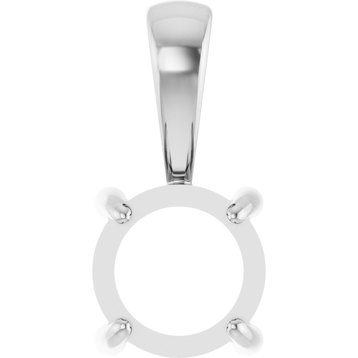 Solitaire Cabochon Pendant