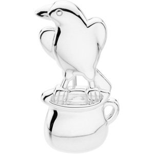 The Crow & the Pitcher Brooch