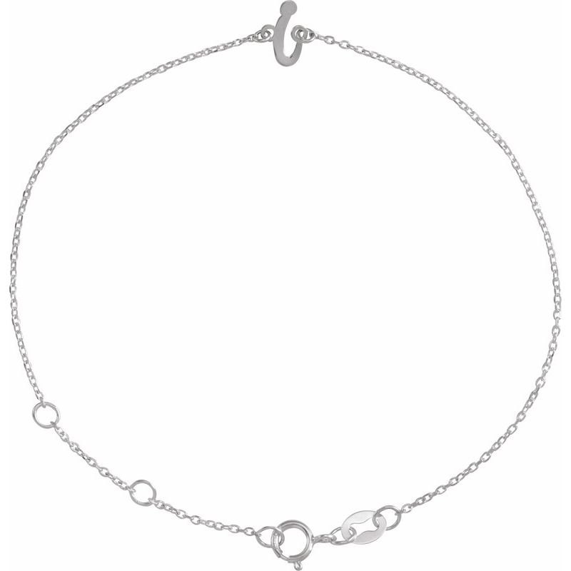 Script Initial Bracelet