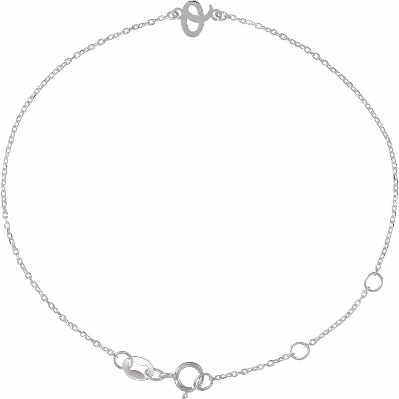 Script Initial Bracelet