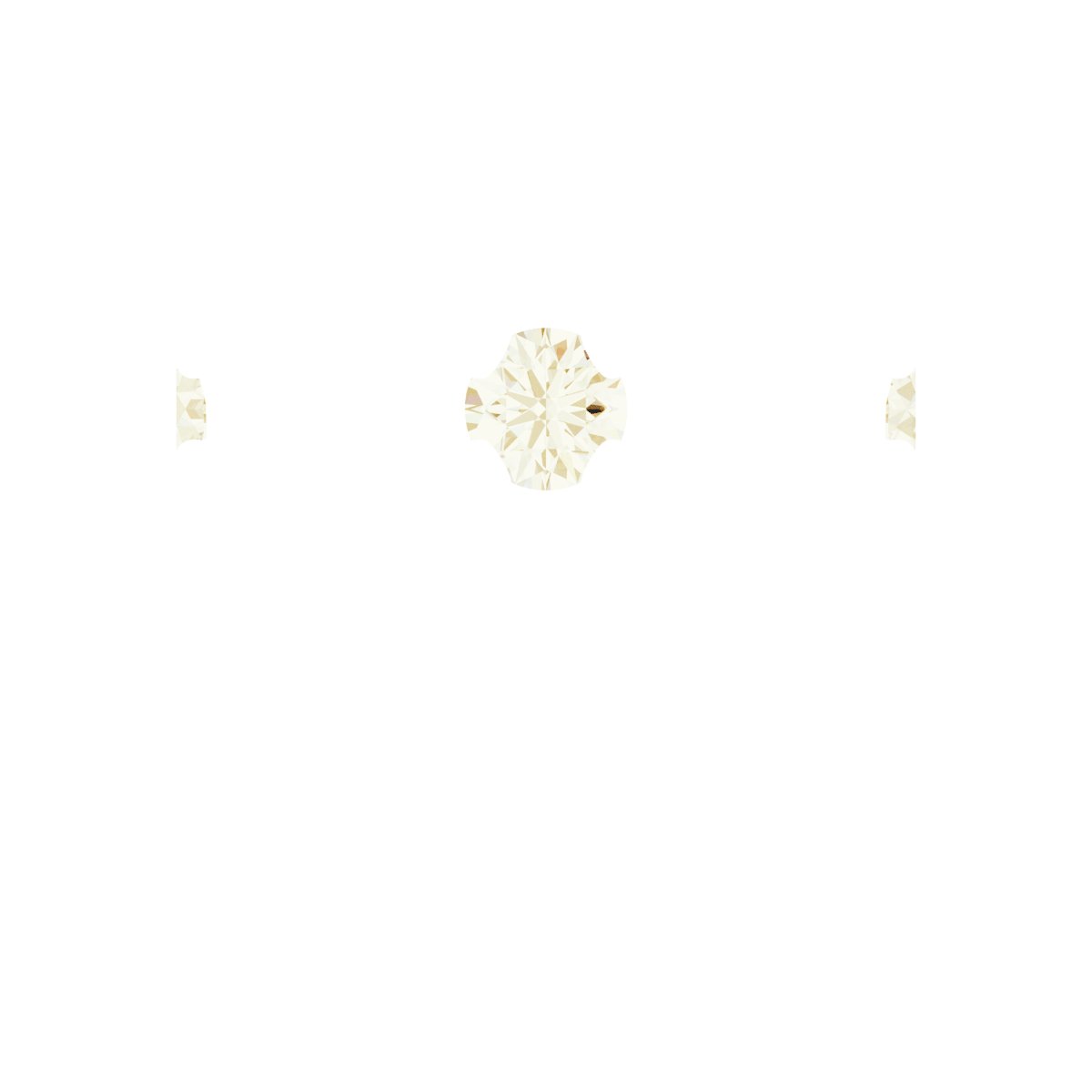 4-Prong Pre-Notched Claw Hidden Halo-Style Peg Setting