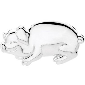 Bonnie the Pig Brooch