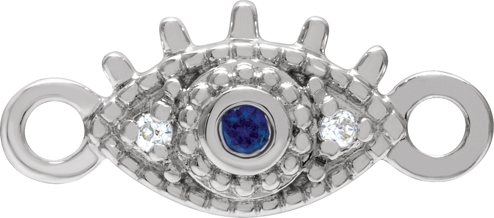 Petite Pavé® Evil Eye Link