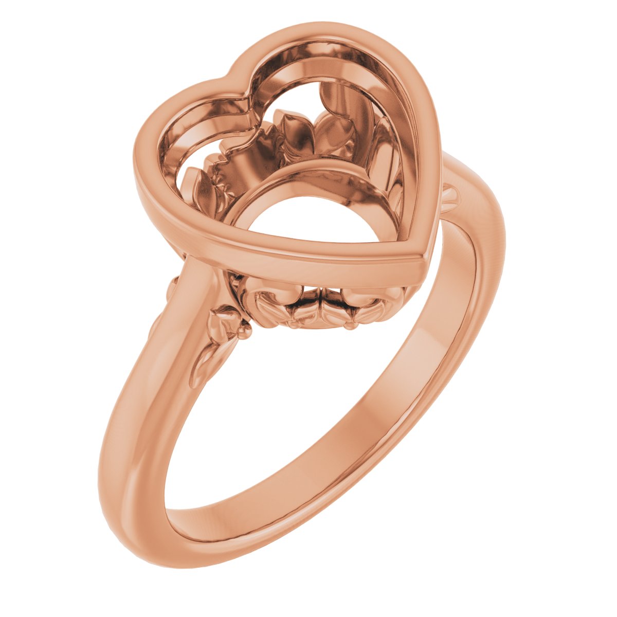 Bezel-Set Engagement Ring