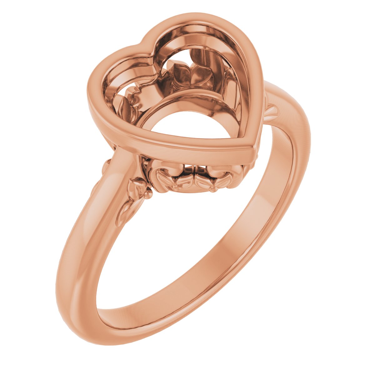 Bezel-Set Engagement Ring