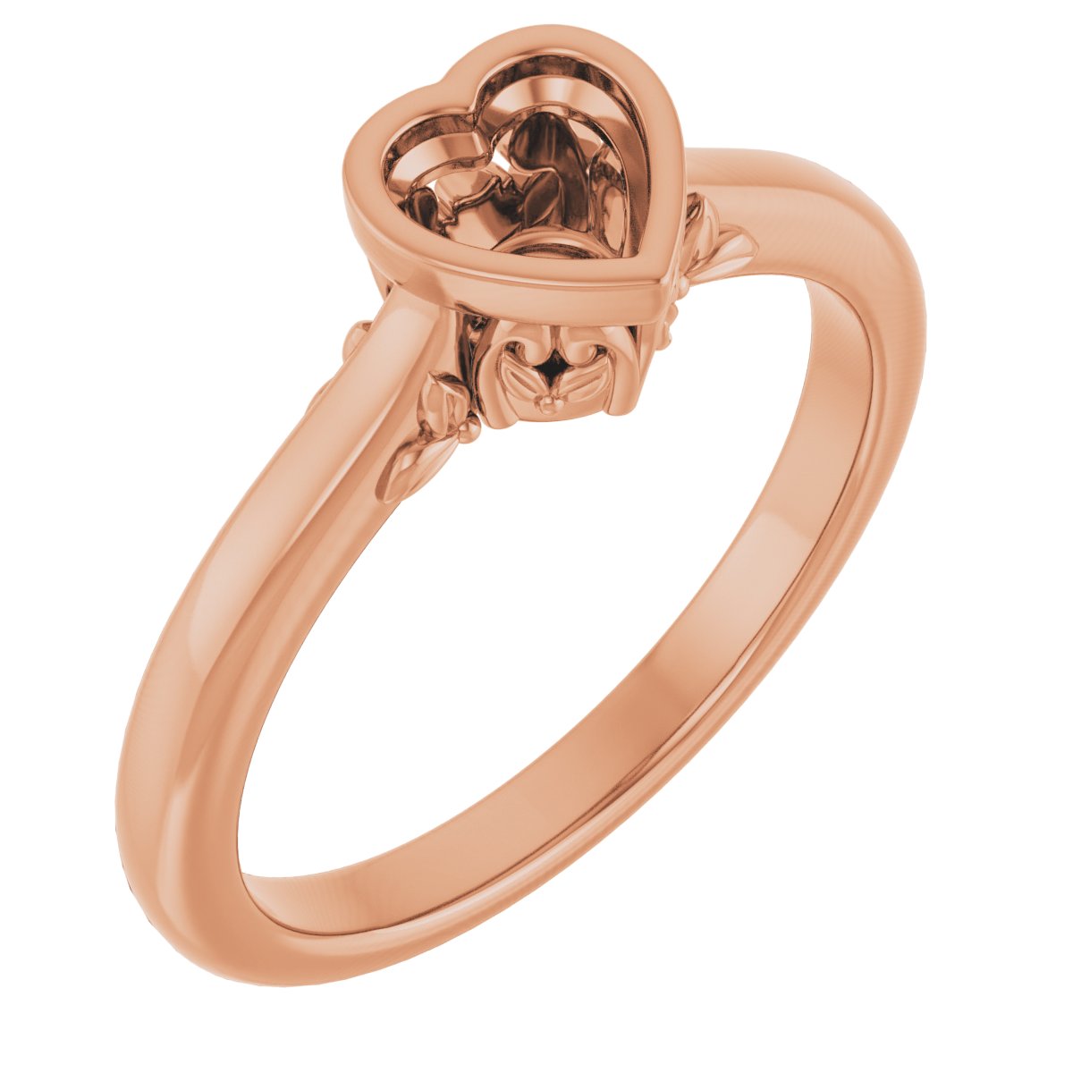Bezel-Set Engagement Ring