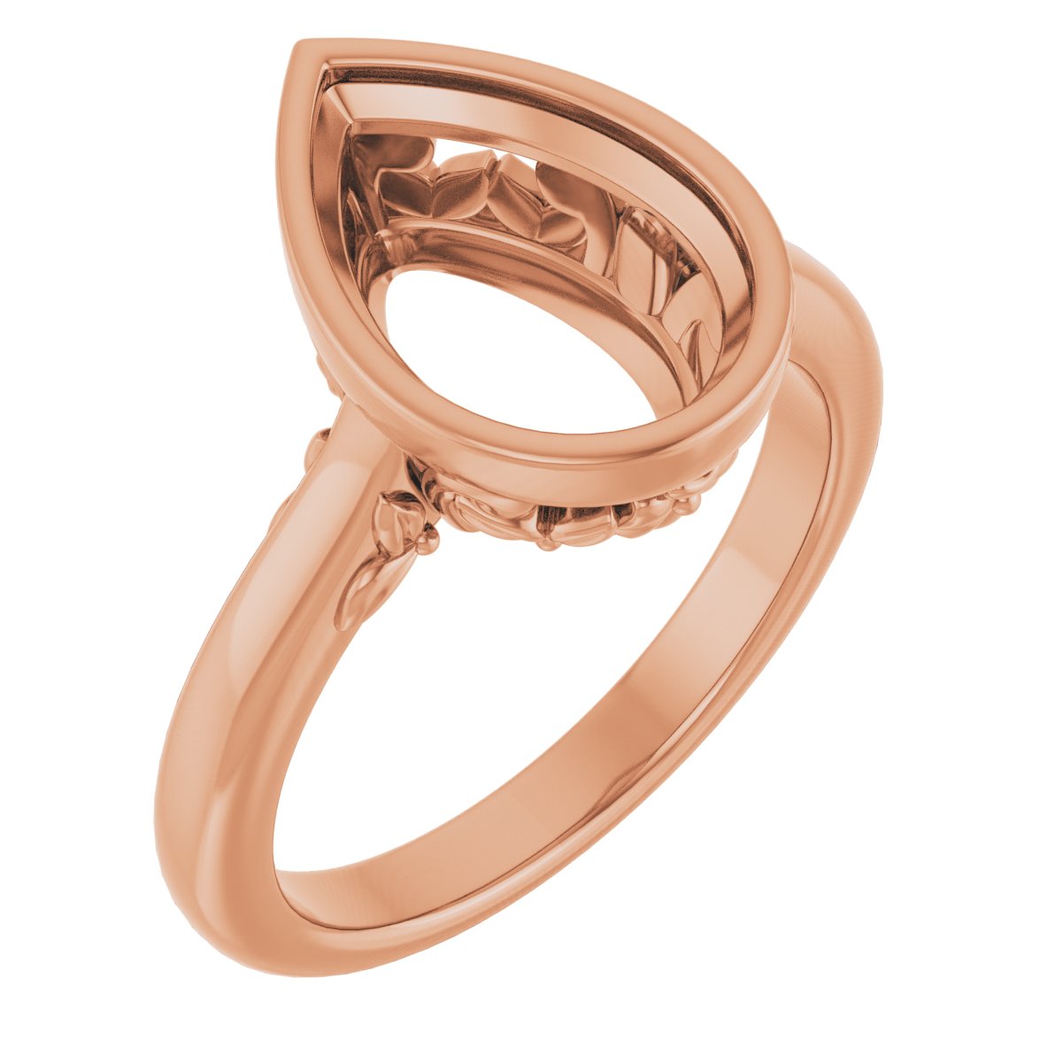 Bezel-Set Engagement Ring