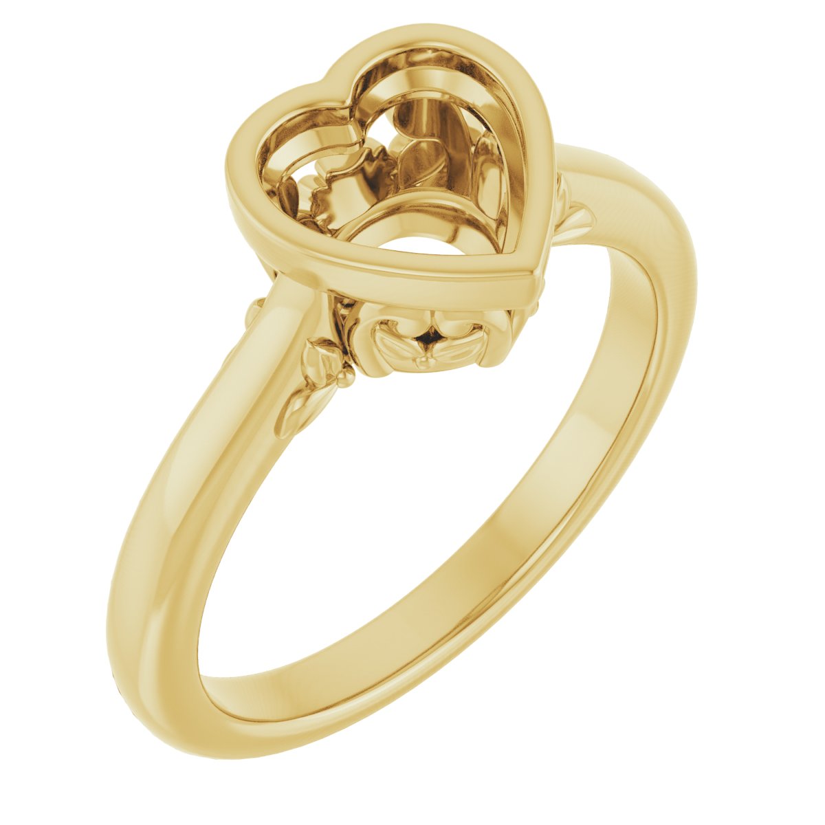 Bezel-Set Engagement Ring