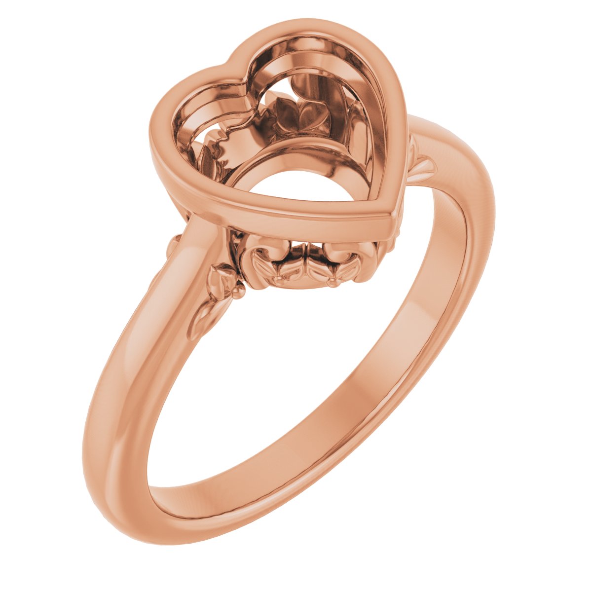 Bezel-Set Engagement Ring