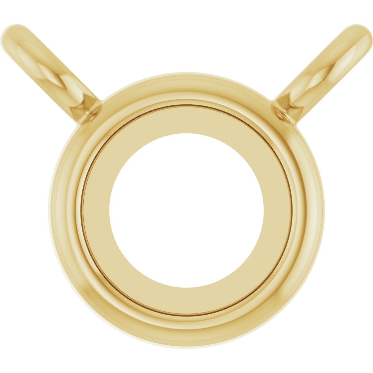 Bezel-Set Cabochon Necklace Center