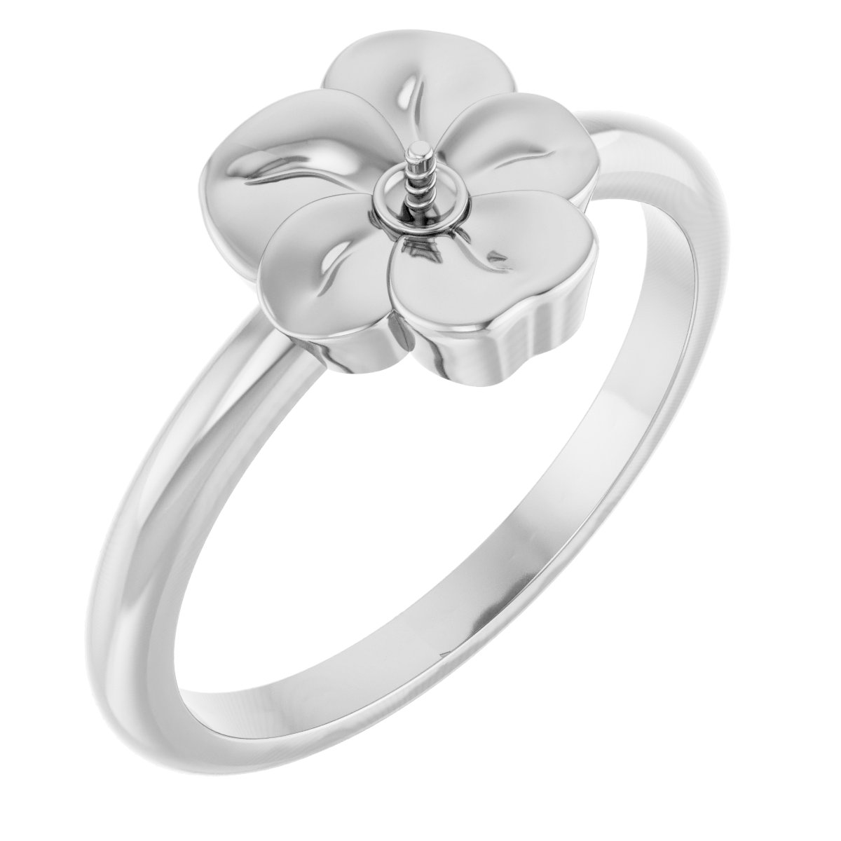 Floral Pearl Ring