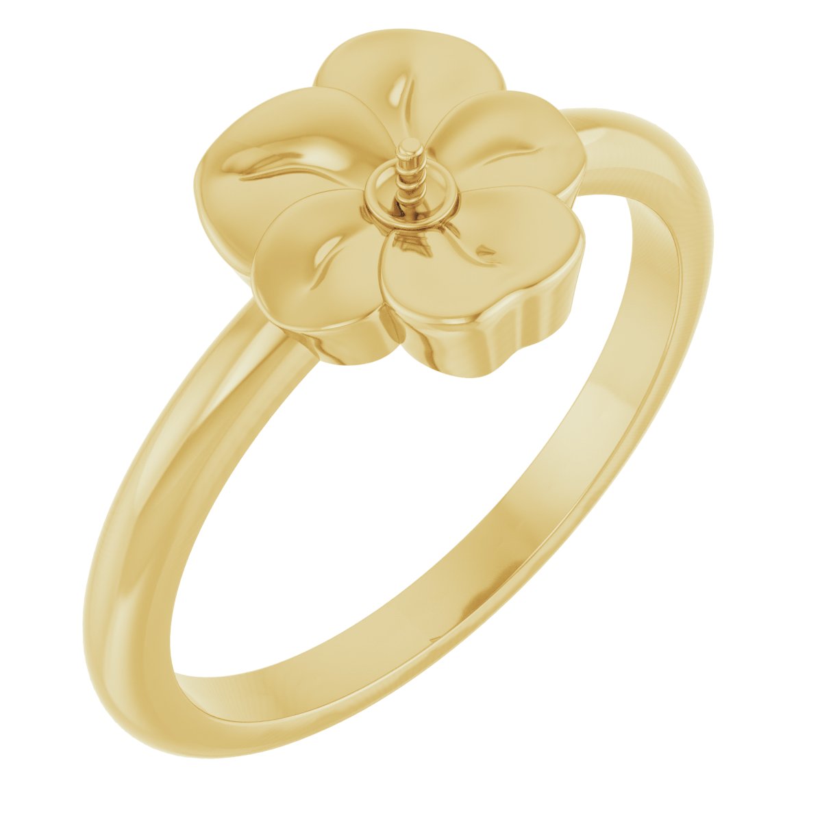 Floral Pearl Ring