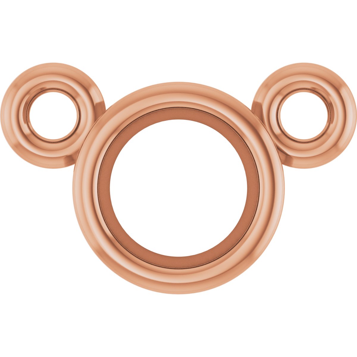 Bezel-Set Necklace Center